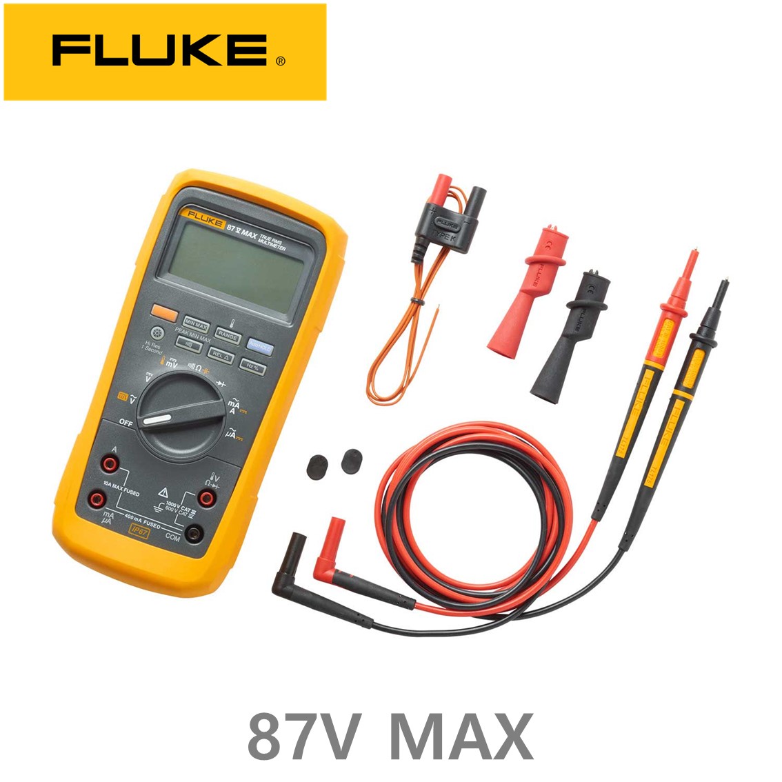 [ FLUKE 87V MAX ] 정품 플루크 디지털 멀티미터, 멀티메타, 테스트기 87-5 MAX IP67