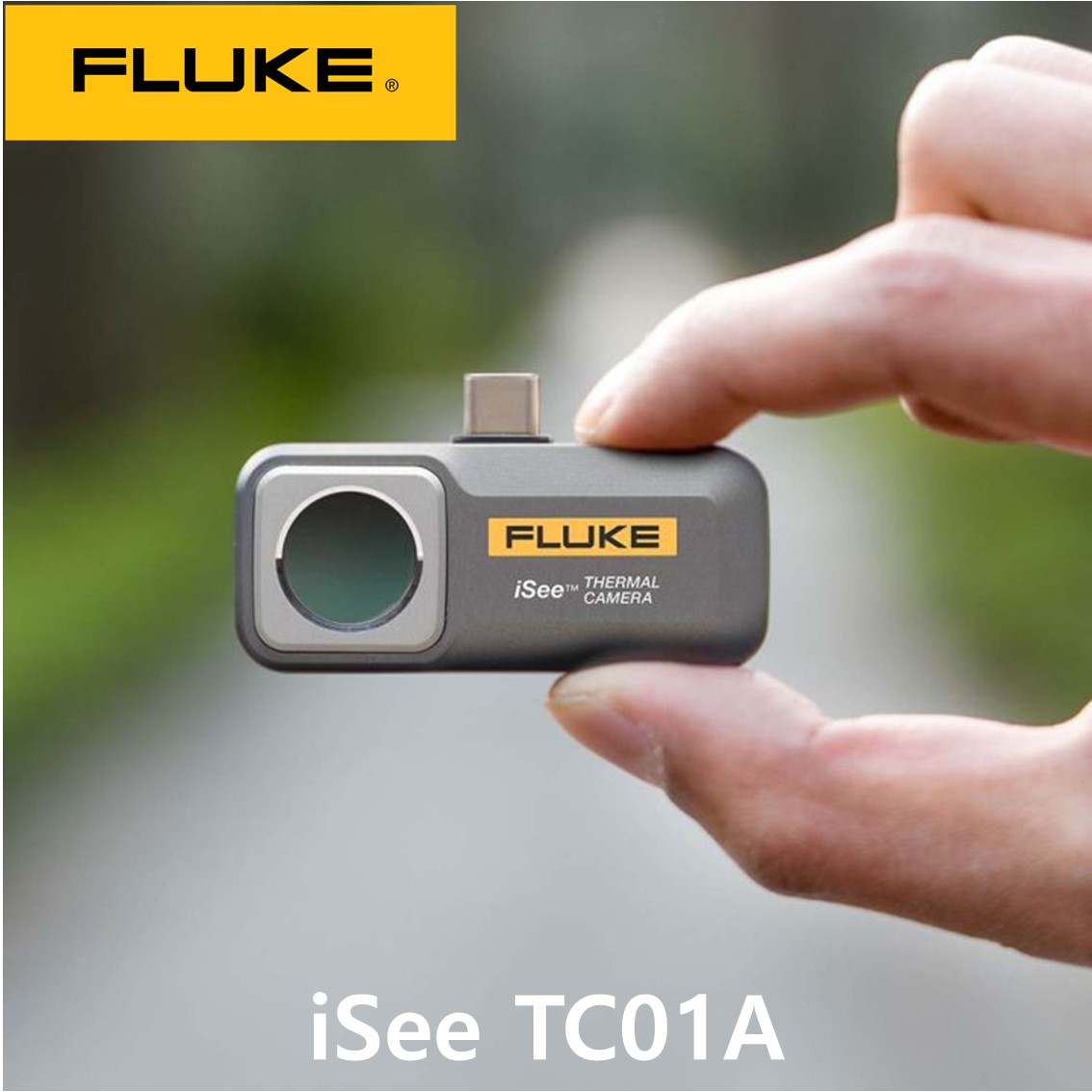 FLUKE iSee TC01A 정품 열화상 카메라, 휴대폰 열화상카메라 (-10~550도)