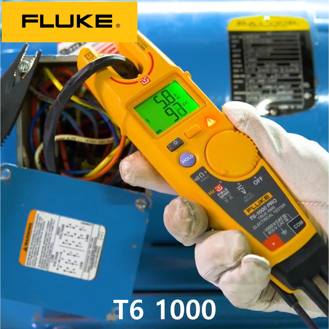 [ FLUKE T6 1000 ] 플루크 오픈형 클램프미터 (1000V,200A)