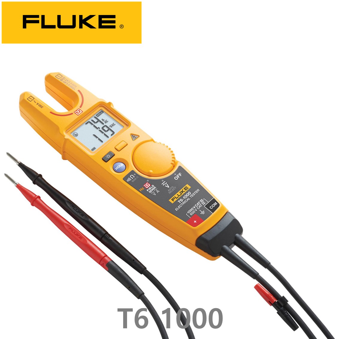 [ FLUKE T6 1000 ] 플루크 오픈형 클램프미터 (1000V,200A)