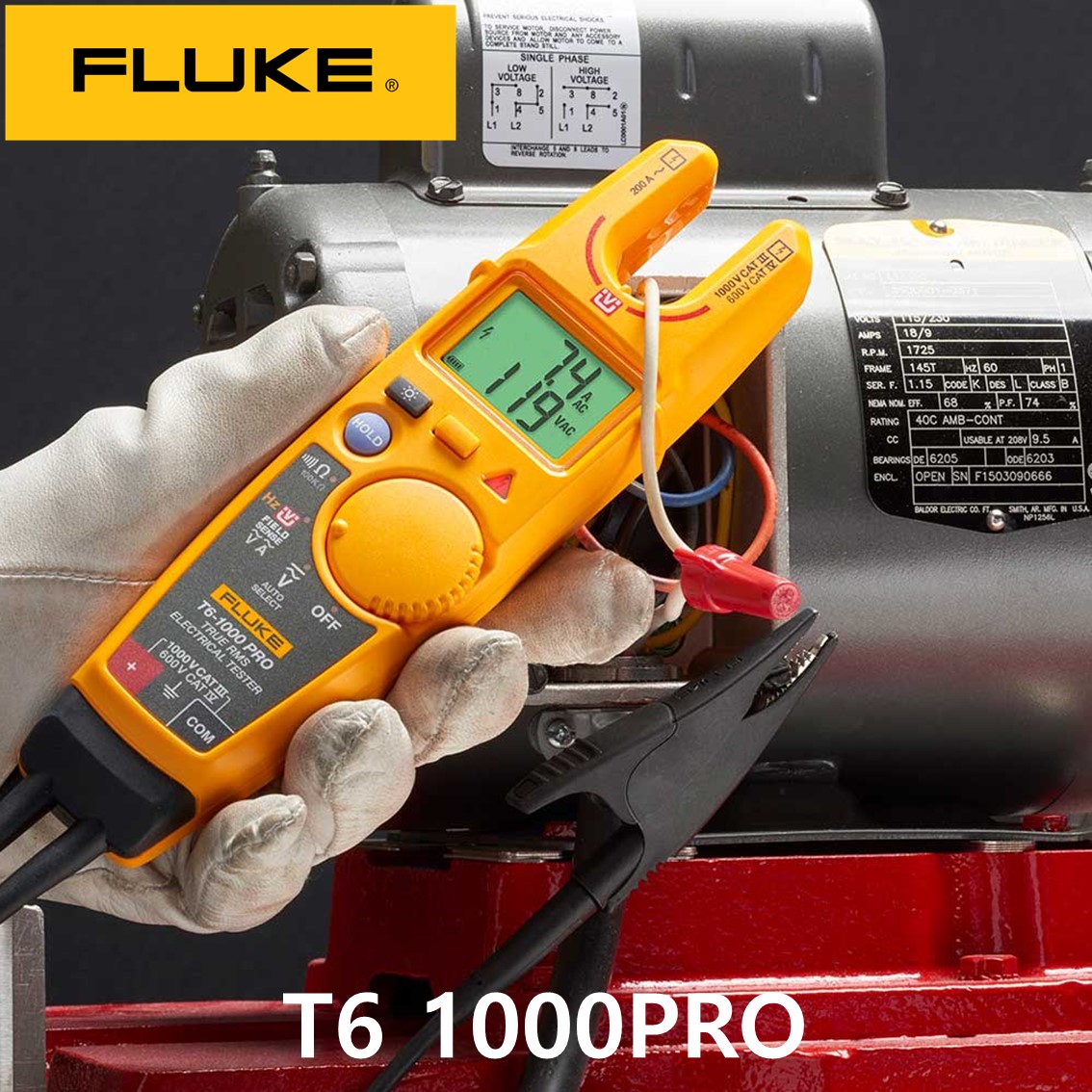 FLUKE T6 1000PRO  정품 오픈형 클램프미터 (1000V,200A)
