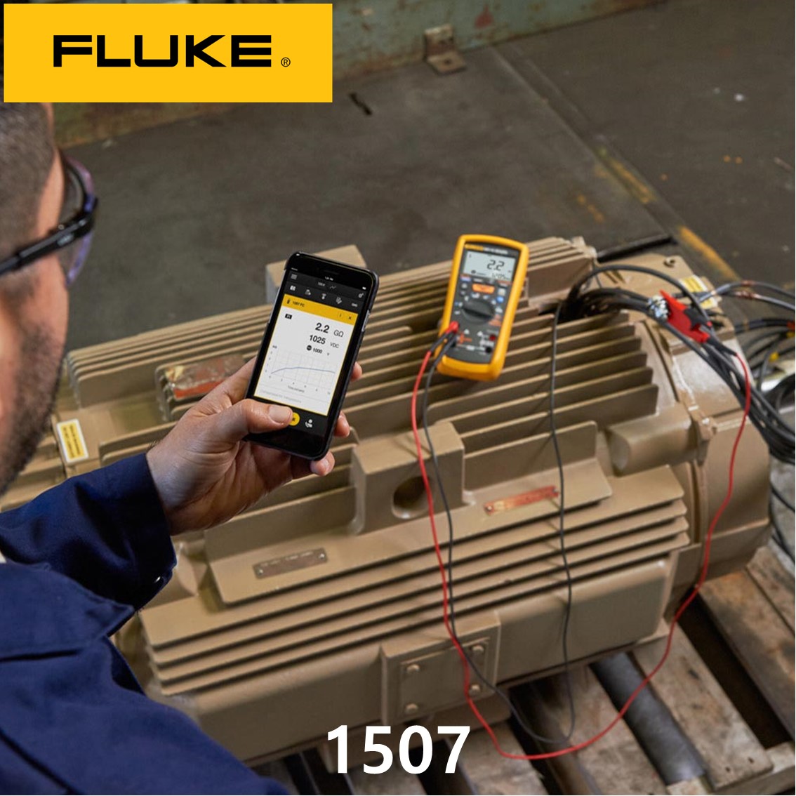 FLUKE 1507  정품 플루크 절연저항계 1507, 절연시험기, 절연저항테스터