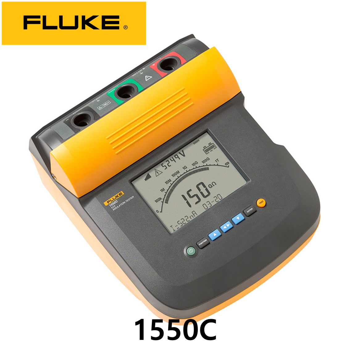 FLUKE 1550C   정품 플루크 절연저항계 1550C (5KV), 절연시험기,  절연저항계