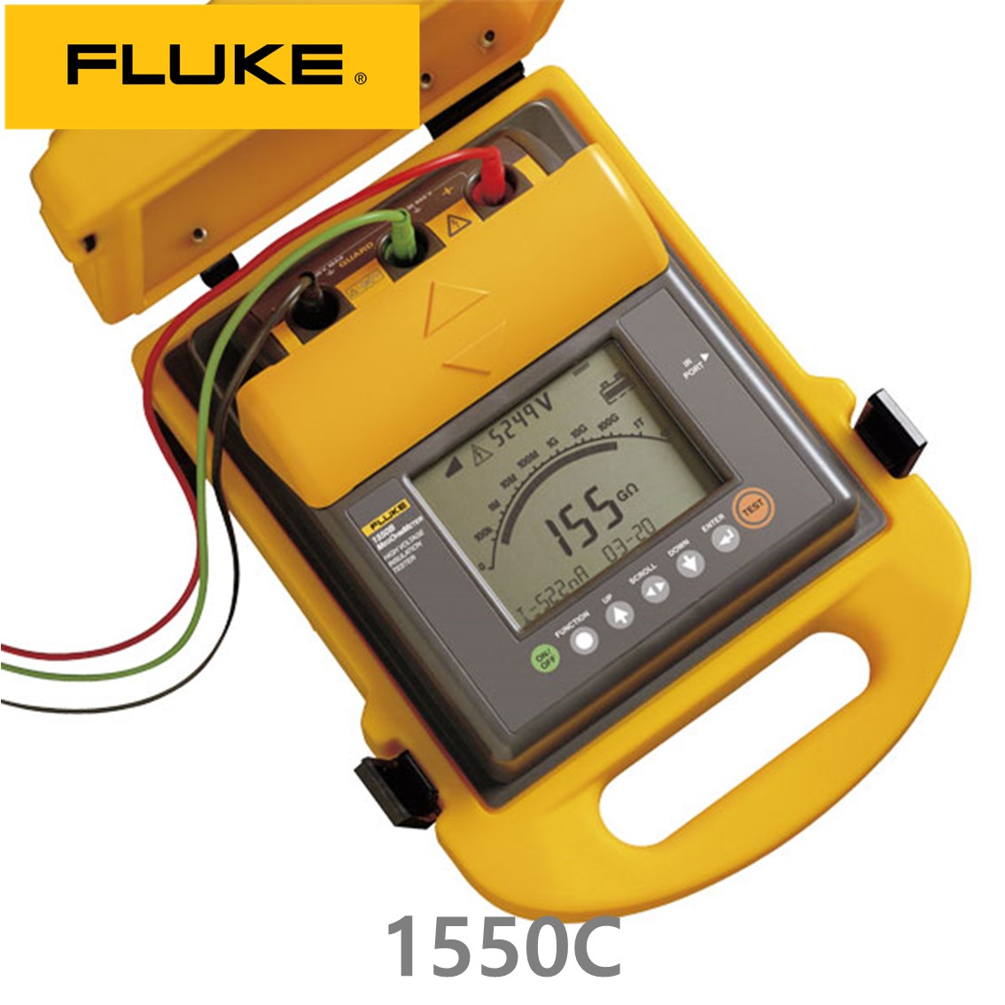 [ FLUKE 1550C ]  정품 플루크 절연저항계 1550C (5KV), 절연시험기,  절연저항계