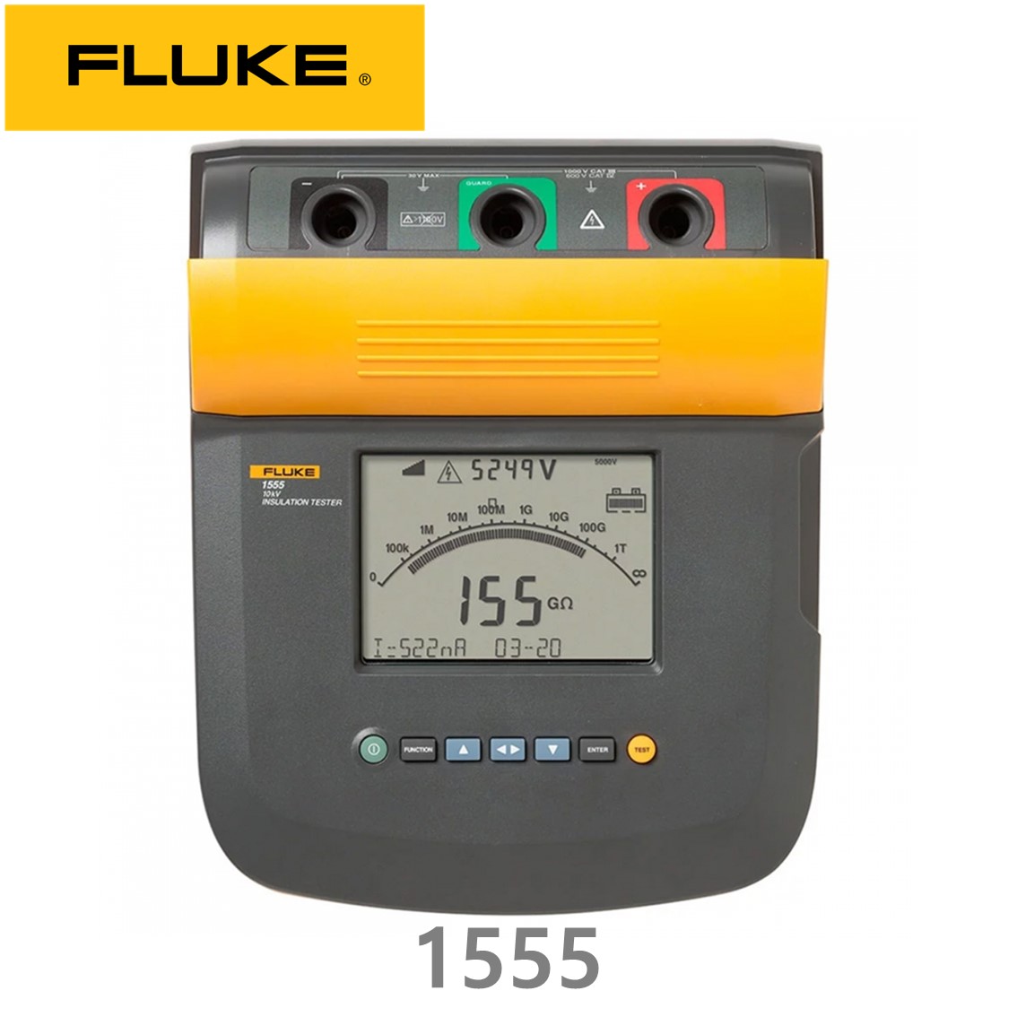 [ FLUKE 1555 ]  정품 플루크 절연저항계 1555 (10KV), 절연시험기, 절연저항계