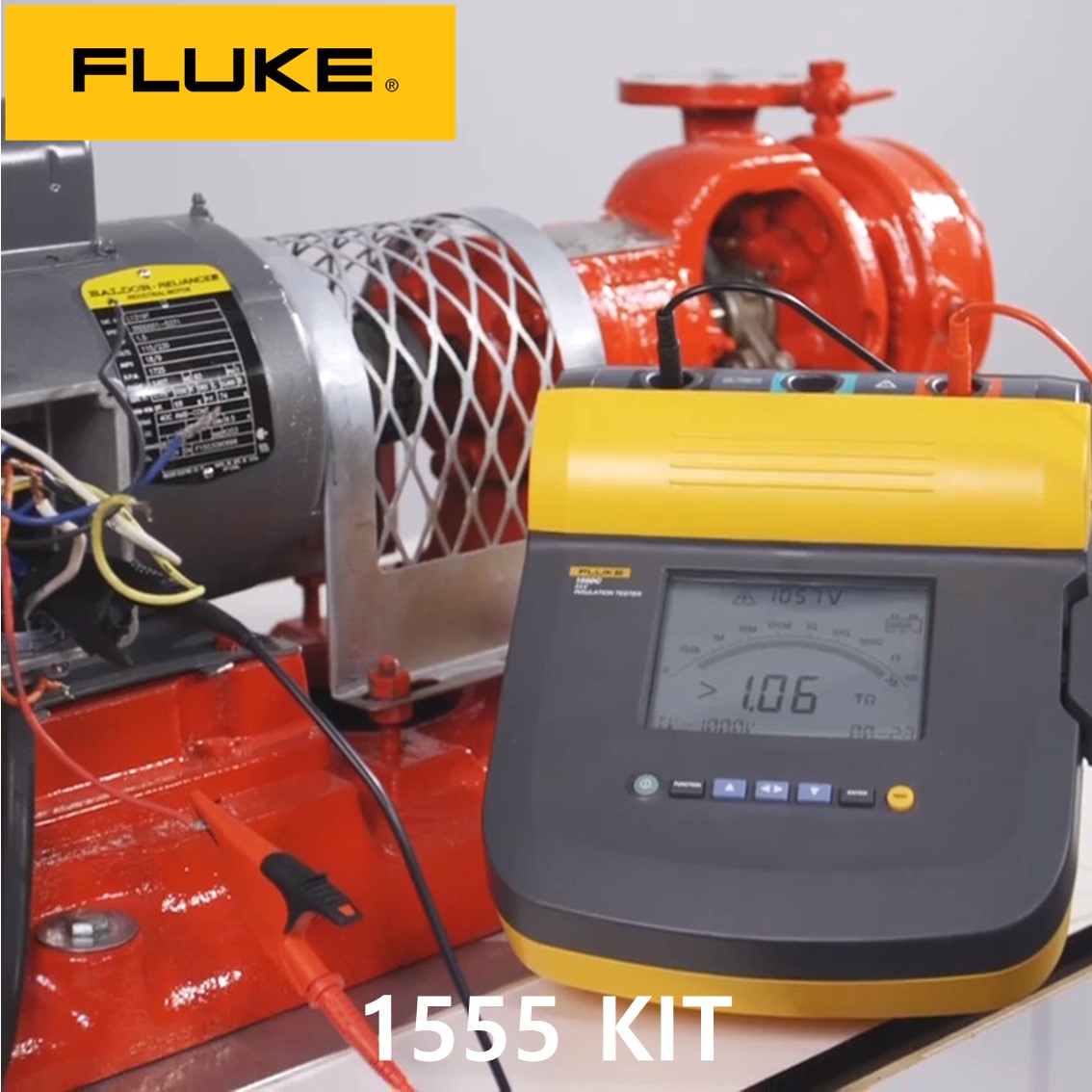 FLUKE 1555 KIT  정품 정품 플루크 절연저항계 1555 KIT (10KV), 절연시험기, 절연저항계 키트