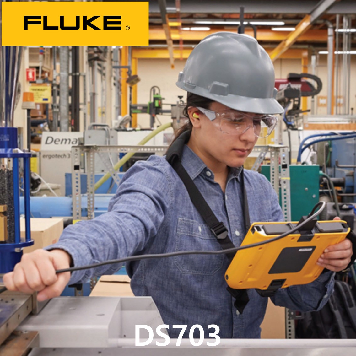 FLUKE DS703  정품 플루크 내시경 카메라 (해상도 1200X720)