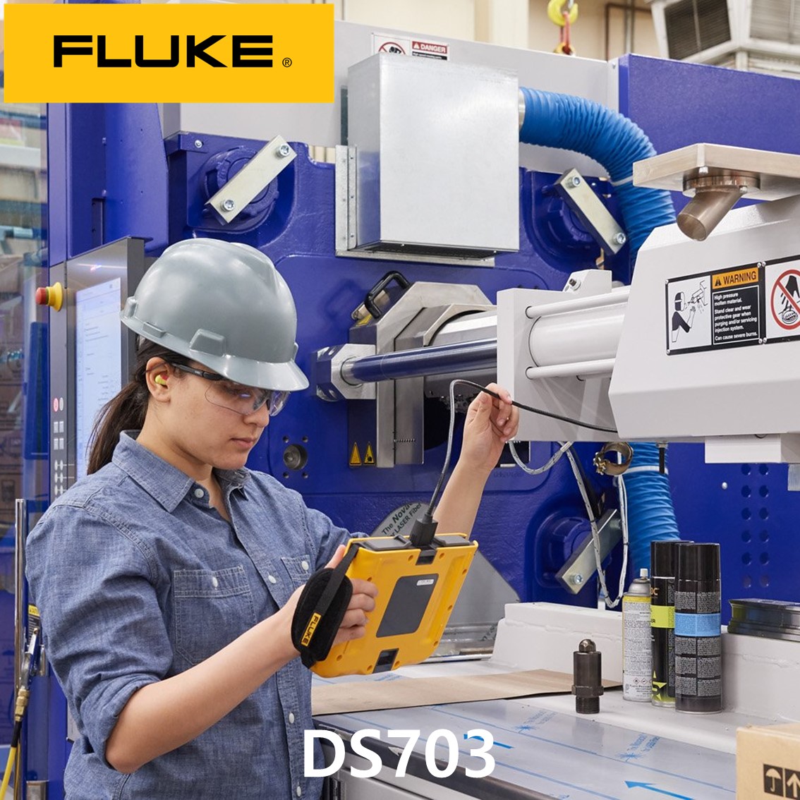 FLUKE DS703  정품 플루크 내시경 카메라 (해상도 1200X720)