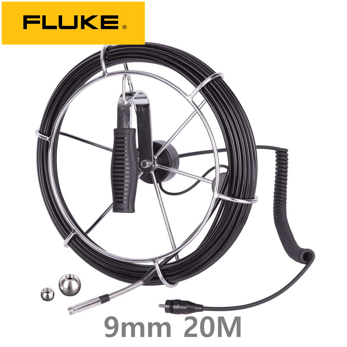 [ FLUKE 9MM 20M PROBE ] 플루크 내시경 프로브 9mm 20M ( 전방카메라 )