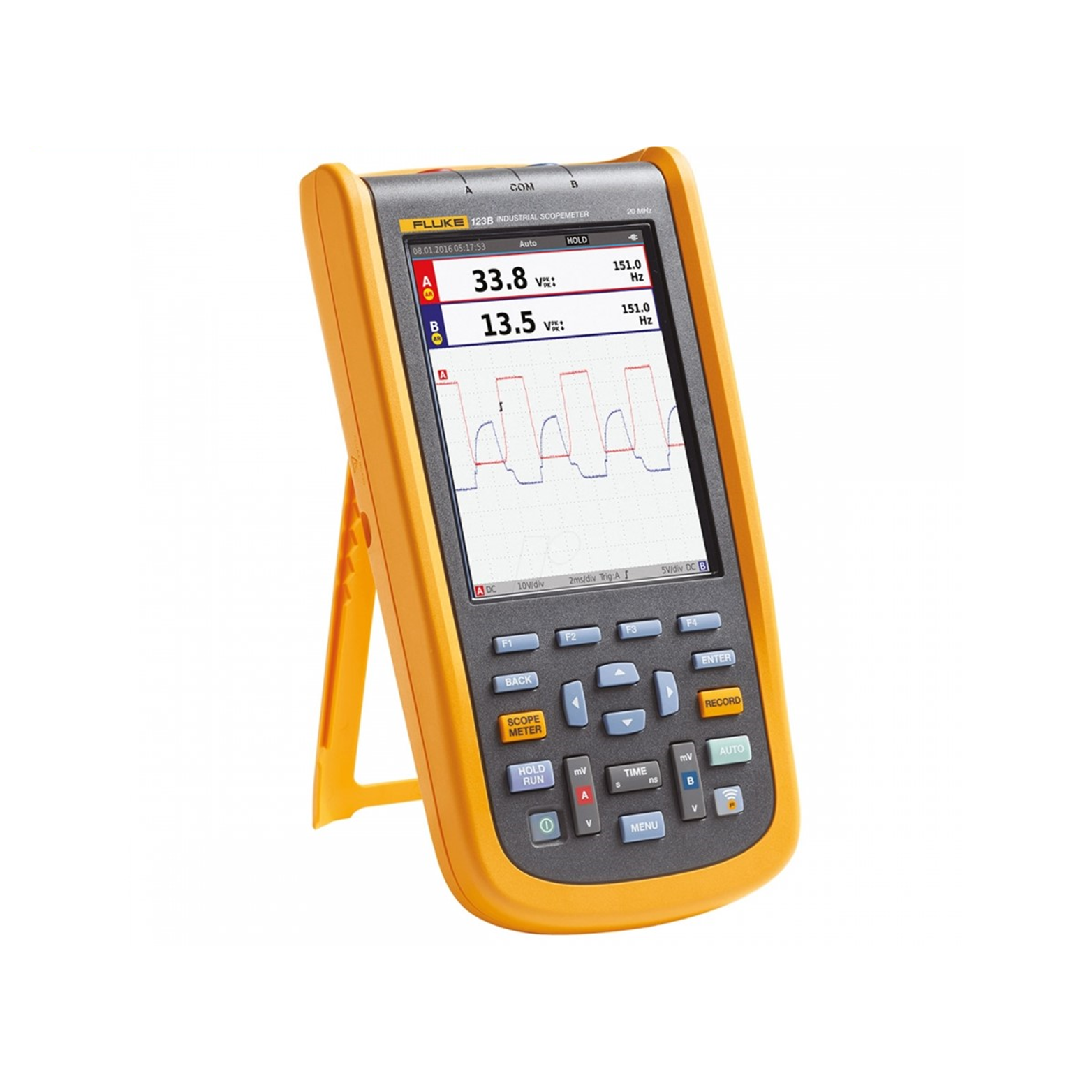 FLUKE 123B  정품 플루크 스코프미터, 휴대용 오실로스코프 123B (20MHZ)