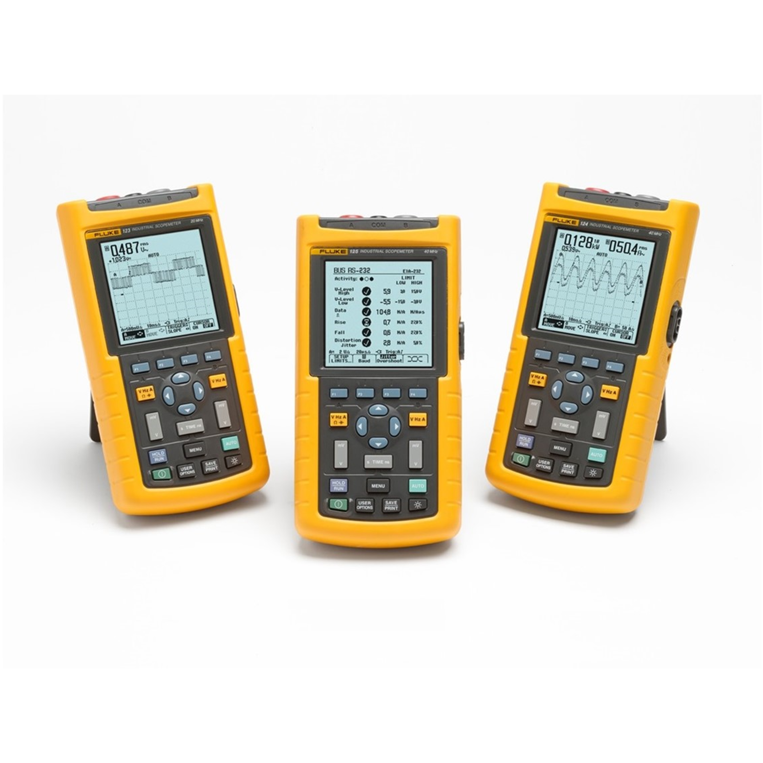 FLUKE 123B  정품 플루크 스코프미터, 휴대용 오실로스코프 123B (20MHZ)