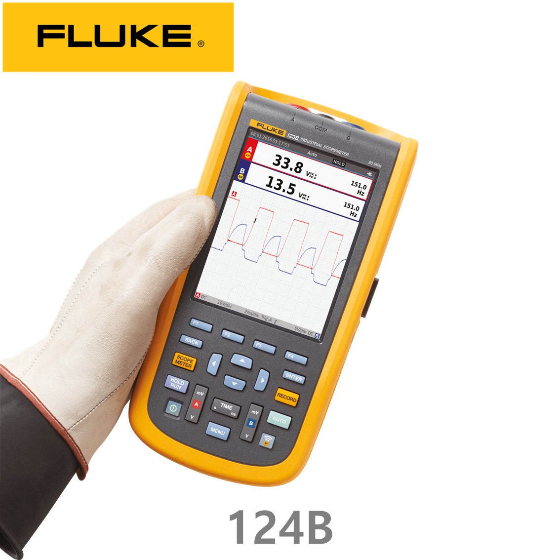 [ FLUKE 124B ] 플루크 스코프미터 ,휴대용 오실로스코프 (40MHZ)