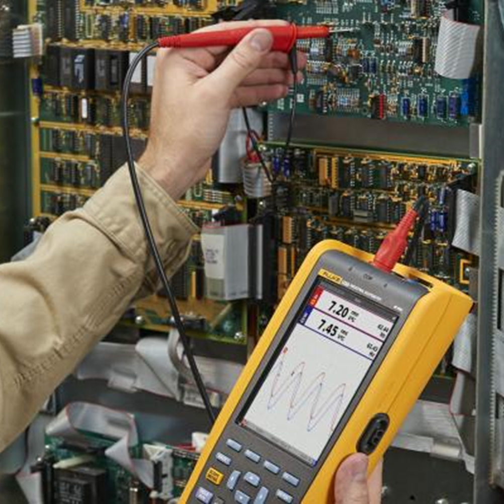 FLUKE 124B  정품 플루크 스코프미터 ,휴대용 오실로스코프 (40MHZ)
