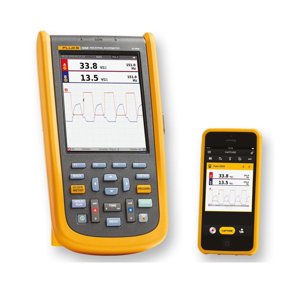 FLUKE 124B  정품 플루크 스코프미터 ,휴대용 오실로스코프 (40MHZ)