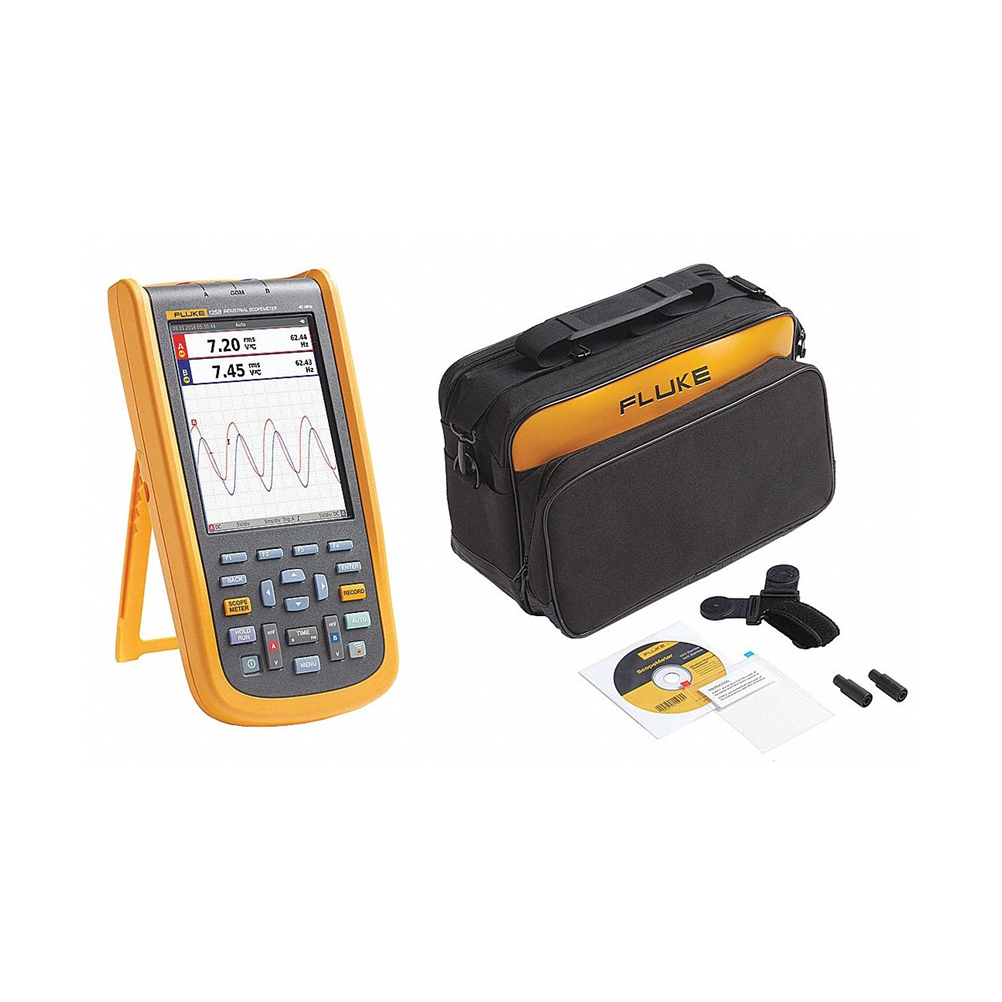 FLUKE 125B SET  정품 플루크 스코프미터 세트, 휴대용 오실로스코프(40MHZ)
