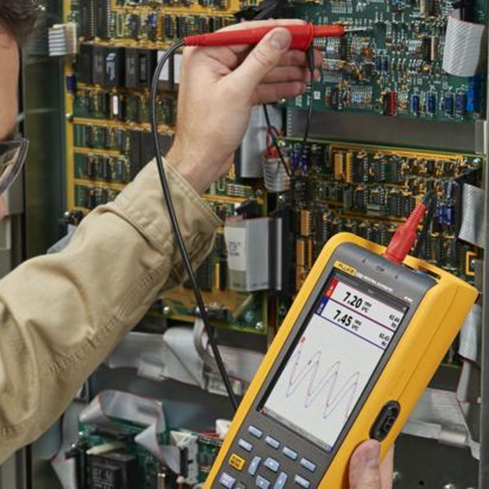 FLUKE 125B SET  정품 플루크 스코프미터 세트, 휴대용 오실로스코프(40MHZ)