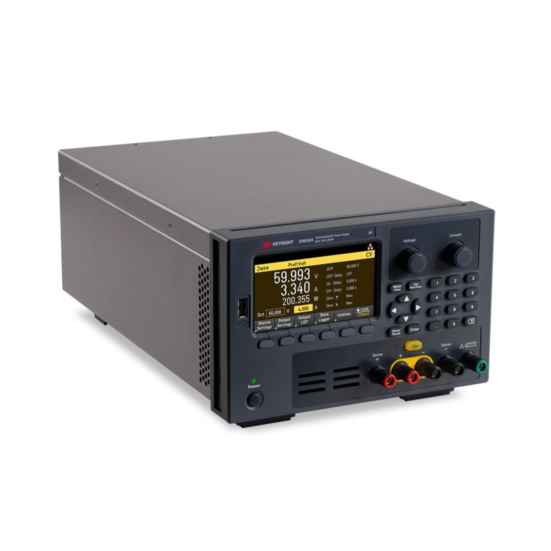 KEYSIGHT E36232A DC파워서플라이 1채널/60V/200W DC전원공급기