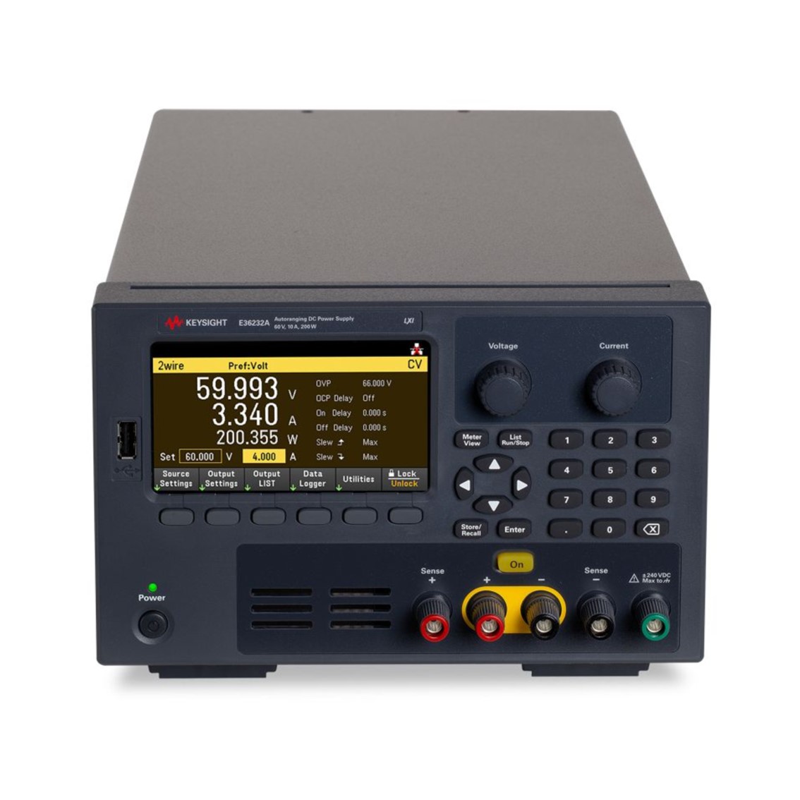 KEYSIGHT E36232A DC파워서플라이 1채널/60V/200W DC전원공급기