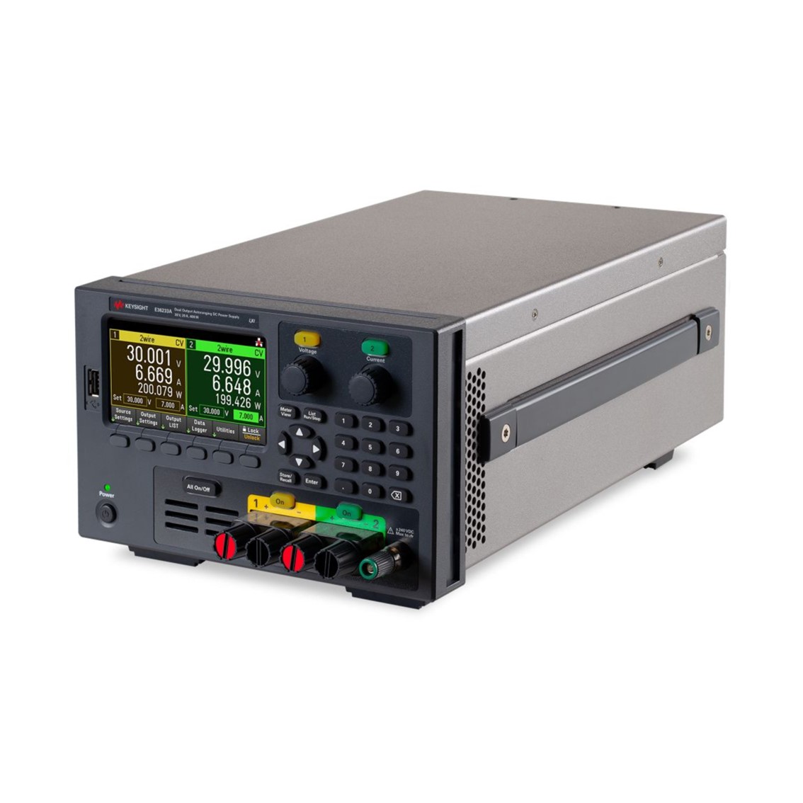 KEYSIGHT E36233A  DC파워서플라이 2채널/30V/20A/400W DC전원공급기