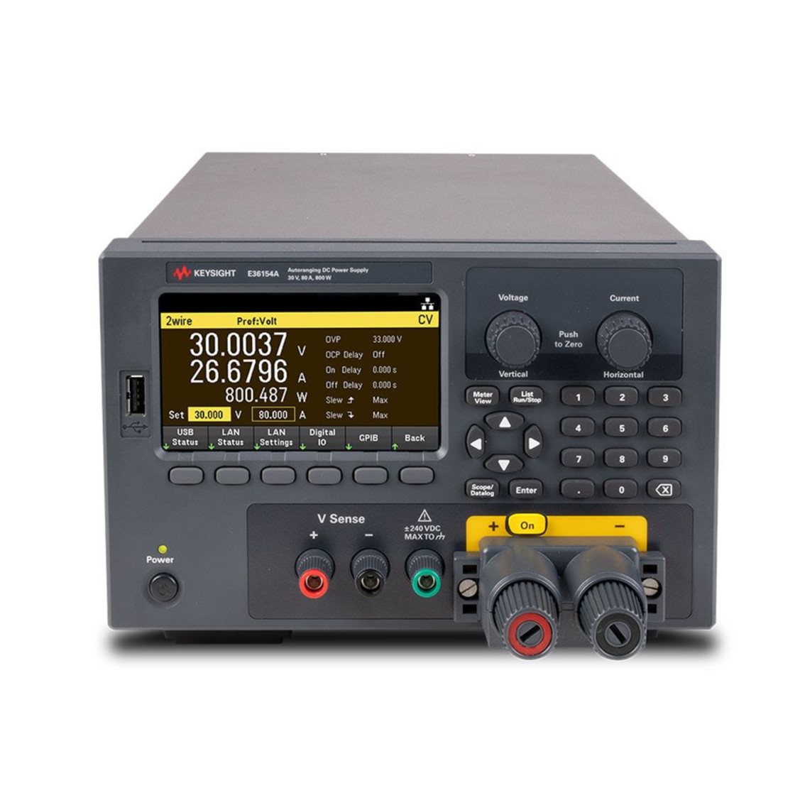 [ KEYSIGHT E36154A ] 키사이트 DC 파워서플라이 800W, 30V, 1CH E36154A