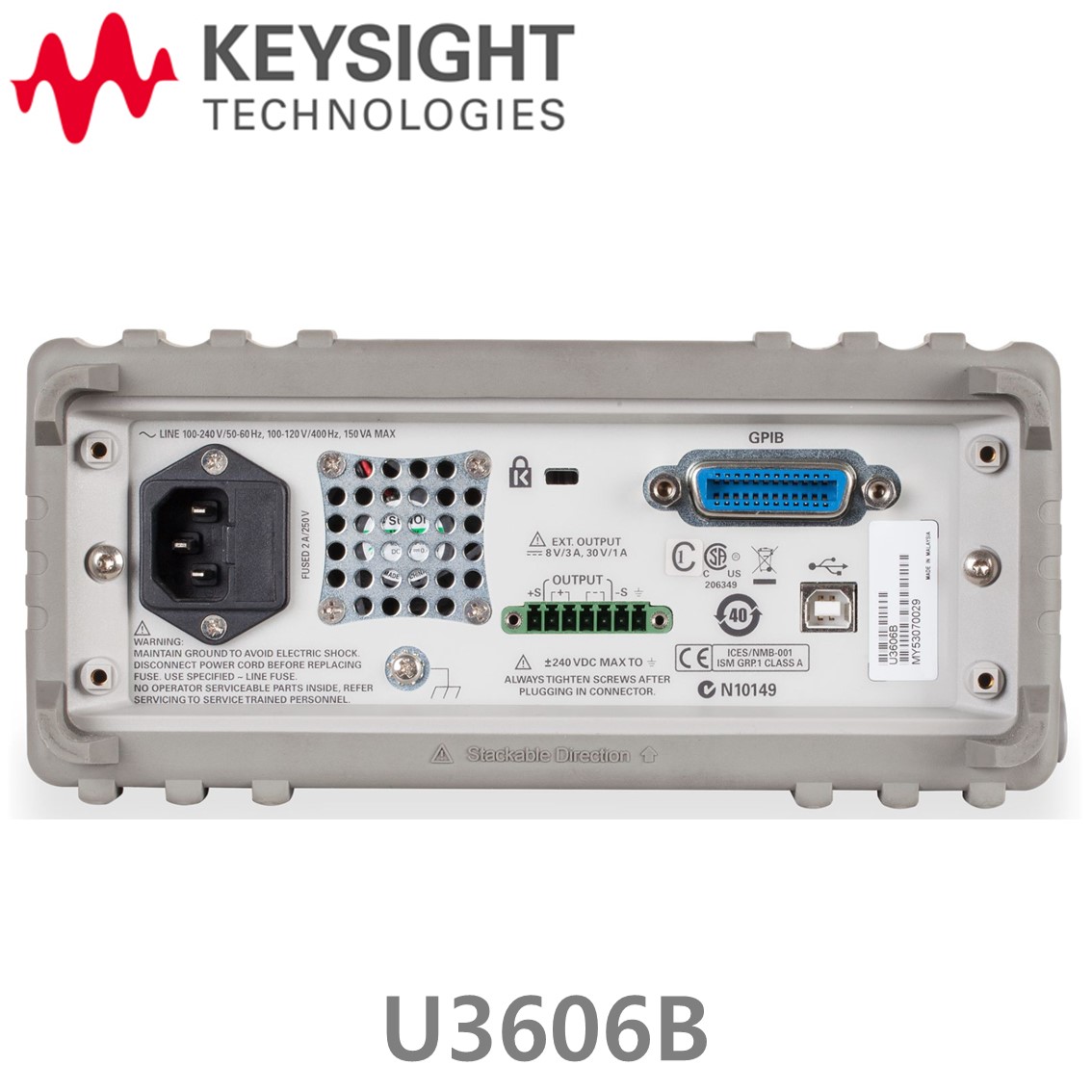 [ KEYSIGHT ] U3606B 키사이트 U3606B 멀티미터/DC 전원 공급기