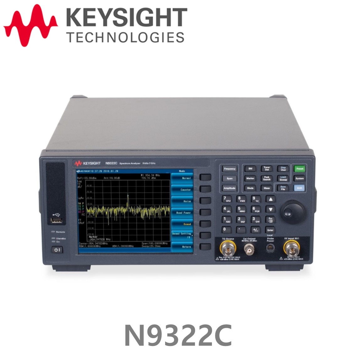 [ KEYSIGHT N9322C ] 키사이트 스펙트럼 아날라이저 BSA (9kHz ~ 7GHz)