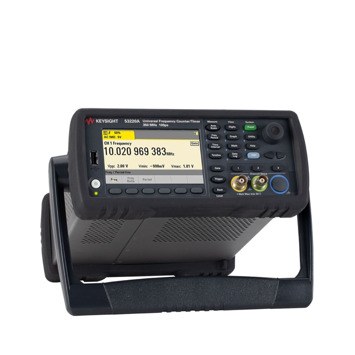KEYSIGHT  53220A  RF 주파수 카운터 350MHz