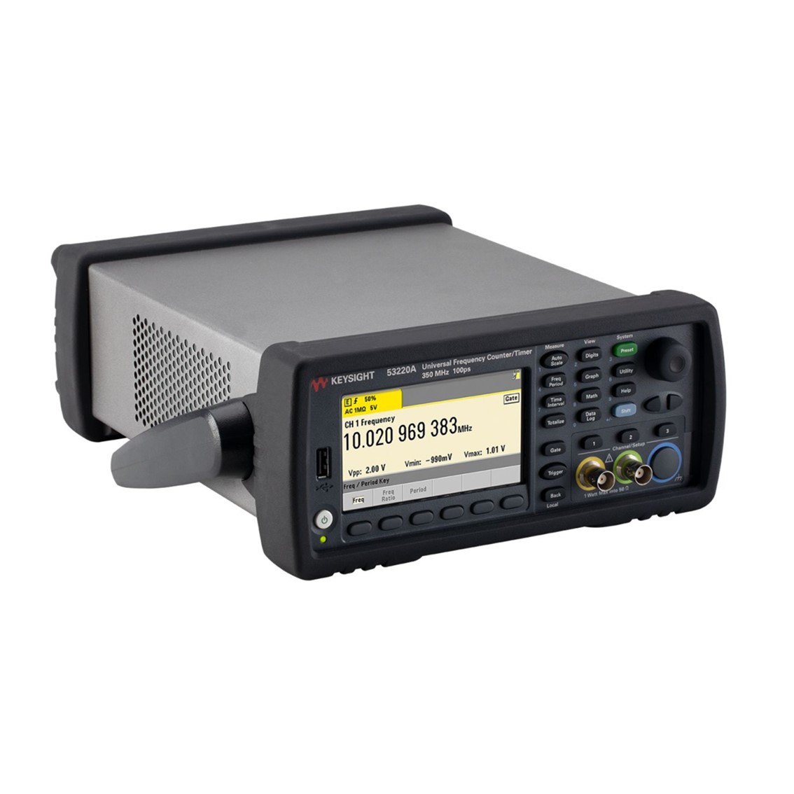 KEYSIGHT  53220A  RF 주파수 카운터 350MHz