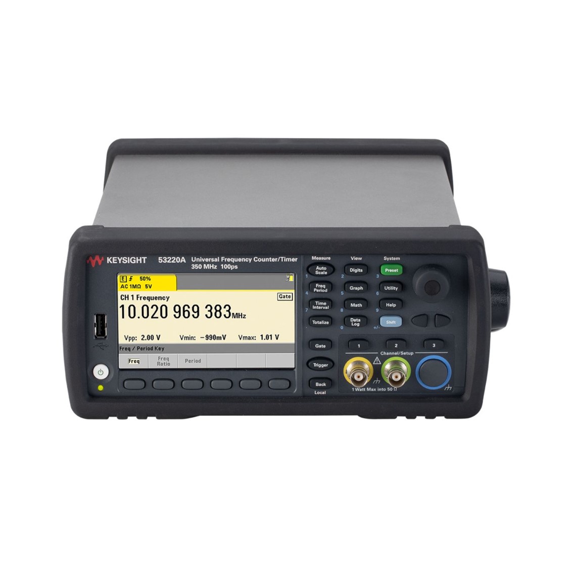 KEYSIGHT  53220A  RF 주파수 카운터 350MHz