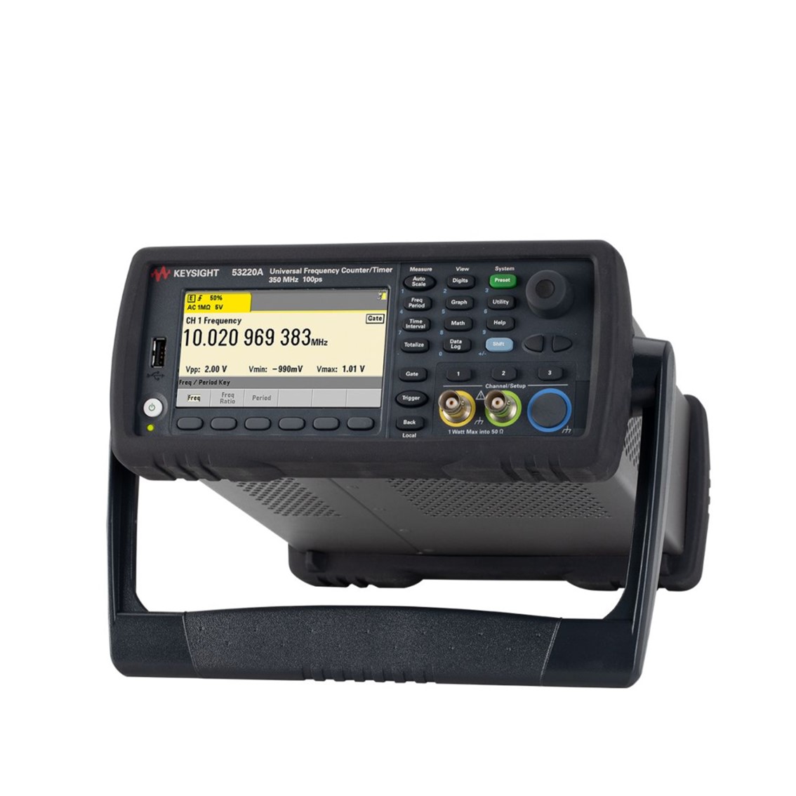 KEYSIGHT  53220A  RF 주파수 카운터 350MHz
