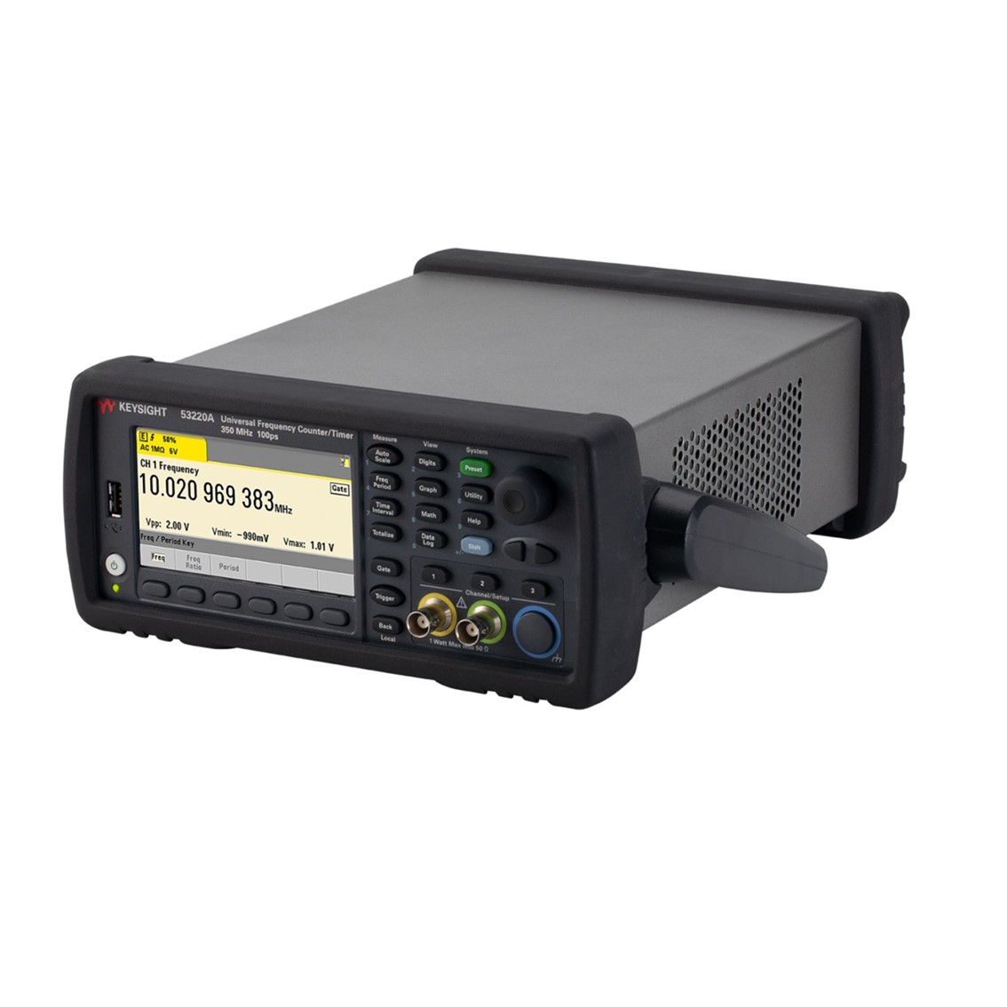 KEYSIGHT  53220A  RF 주파수 카운터 350MHz