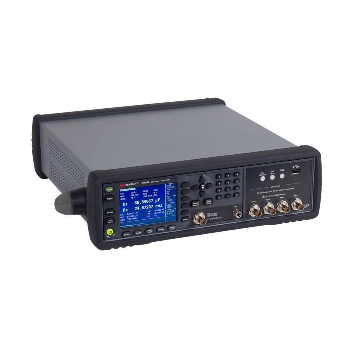 KEYSIGHT  E4980A  LCR미터 20Hz-2MHz/4디지트/0.05%