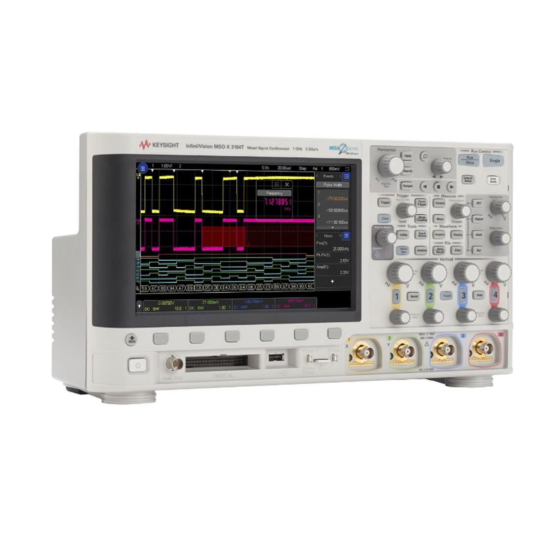 KEYSIGHT  MSOX3022T  2채널/200MHz/디지털 16채널 오실로스코프
