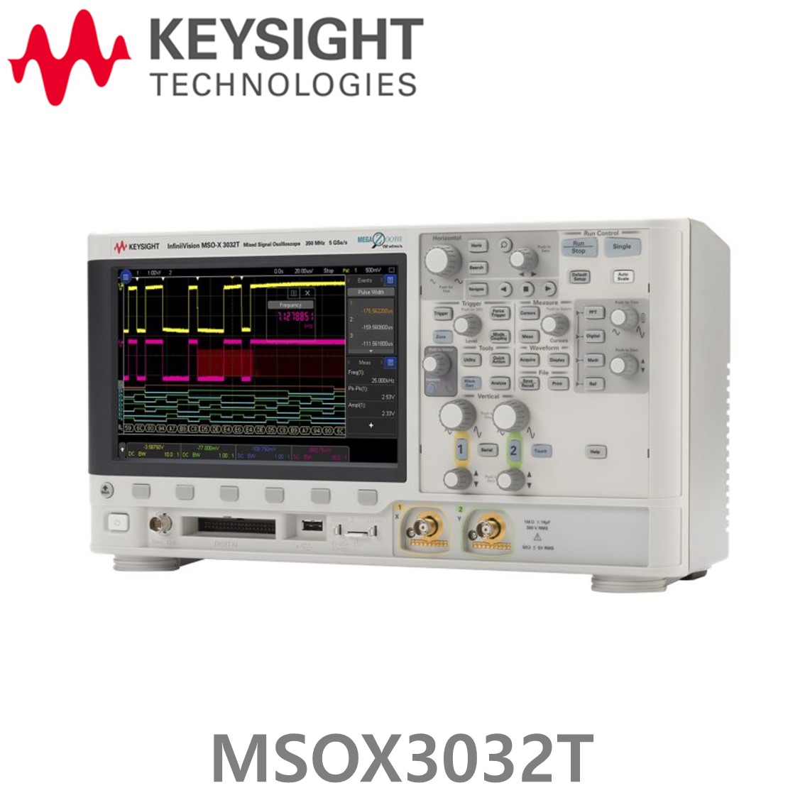 [ KEYSIGHT MSOX3032T ] 키사이트 오실로스코프 350MHz, 2채널, 디지털 16채널