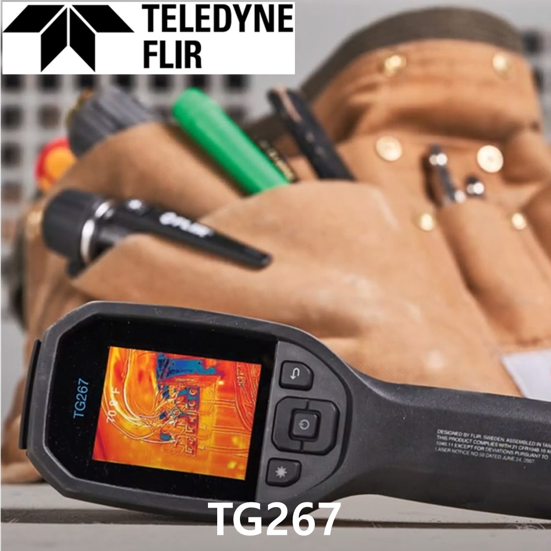 [ FLIR TG267 ] 플리어 열화상 카메라 (-25°C ~ 380°C)