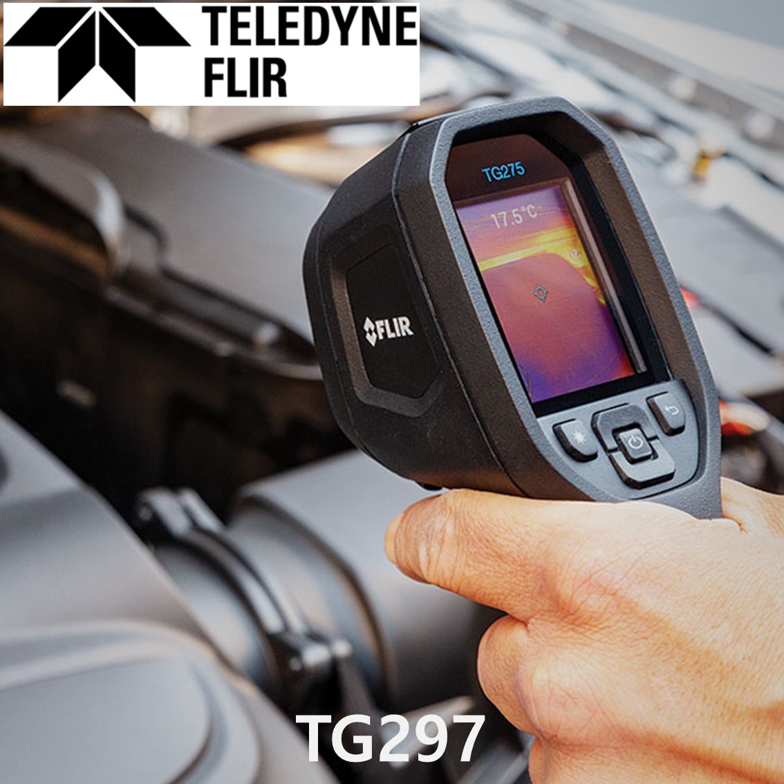 [ FLIR TG297 ] 플리어 열화상 카메라 (-25°C~1,030°C)