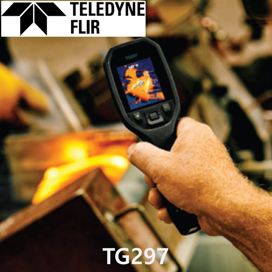 [ FLIR TG297 ] 플리어 열화상 카메라 (-25°C~1,030°C)