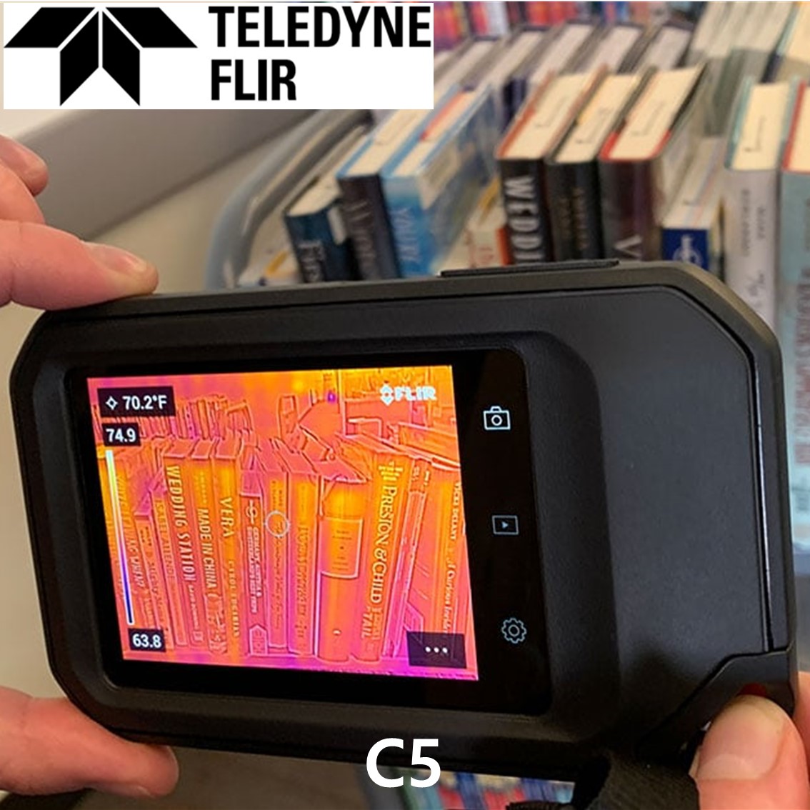 FLIR C5 플리어 소형 열화상 카메라 (-20 ~ 400C)