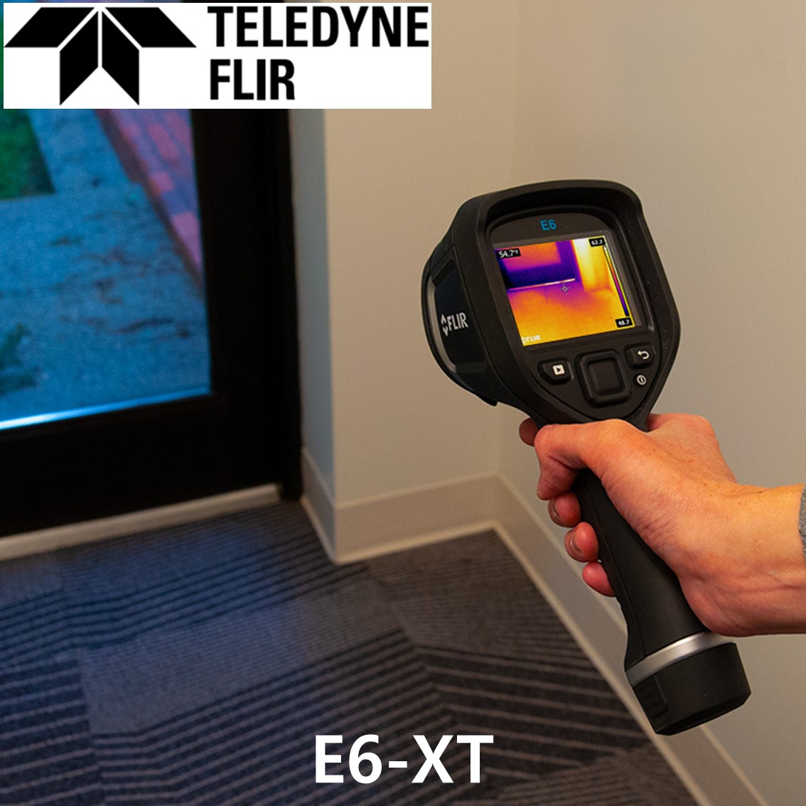 [ FLIR E6-XT ] 플리어 휴대용 열화상카메라 (-20°C~550°C)