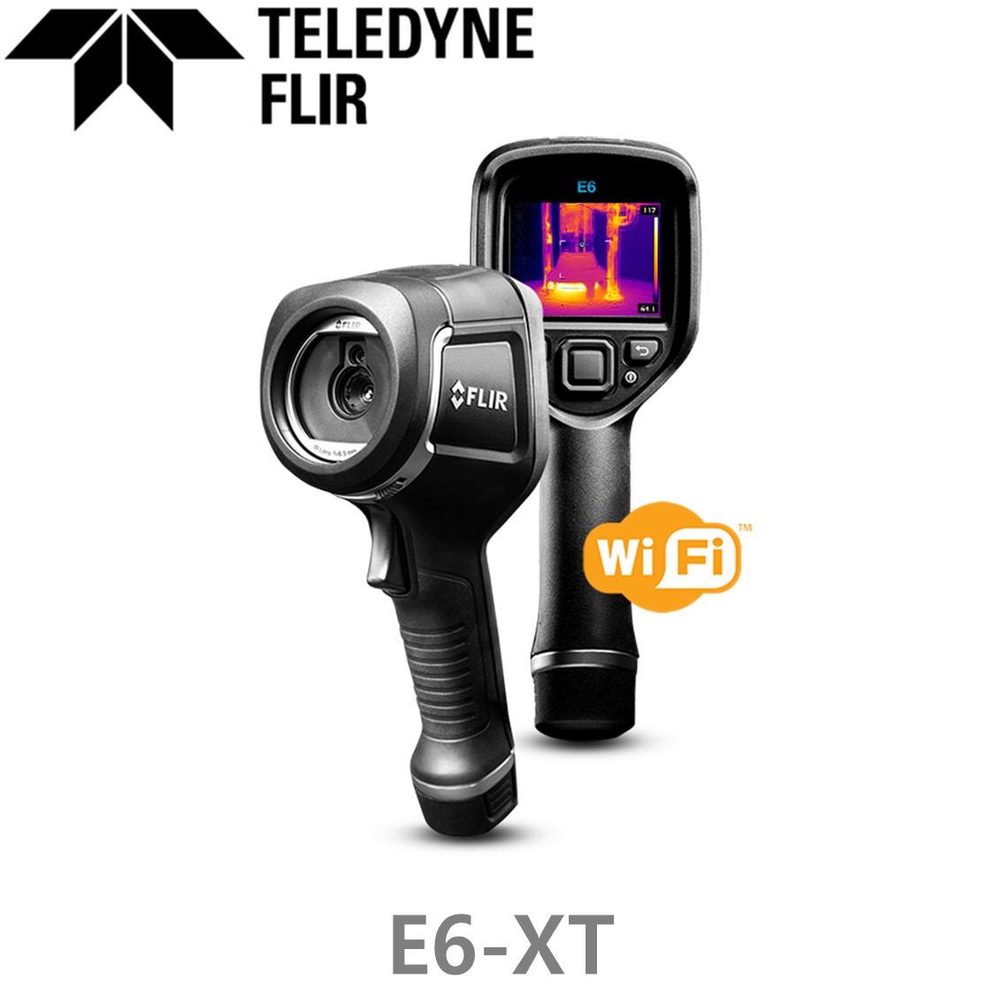 [ FLIR E6-XT ] 플리어 휴대용 열화상카메라 (-20°C~550°C)
