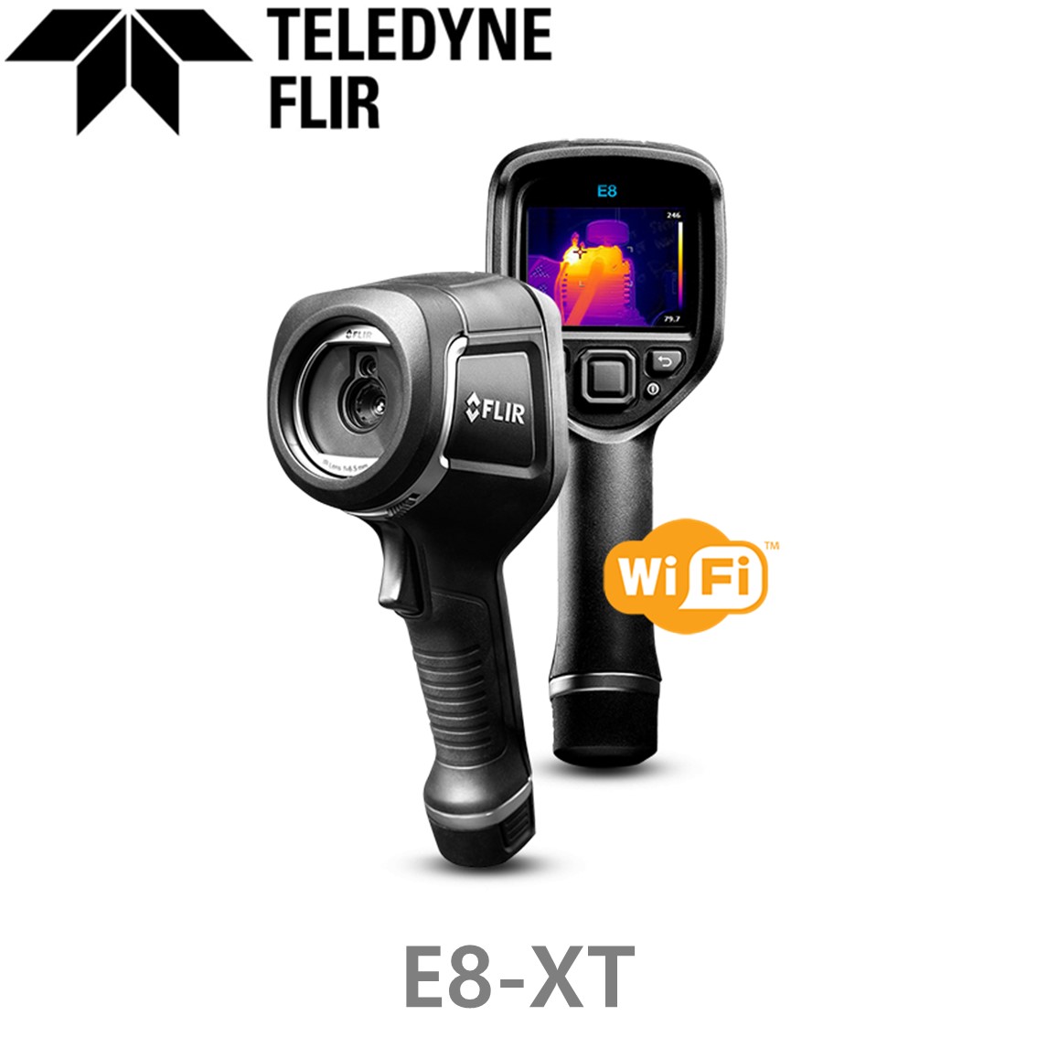 [ FLIR E8-XT ] 플리어 휴대용 열화상카메라 (-20°C~550°C)