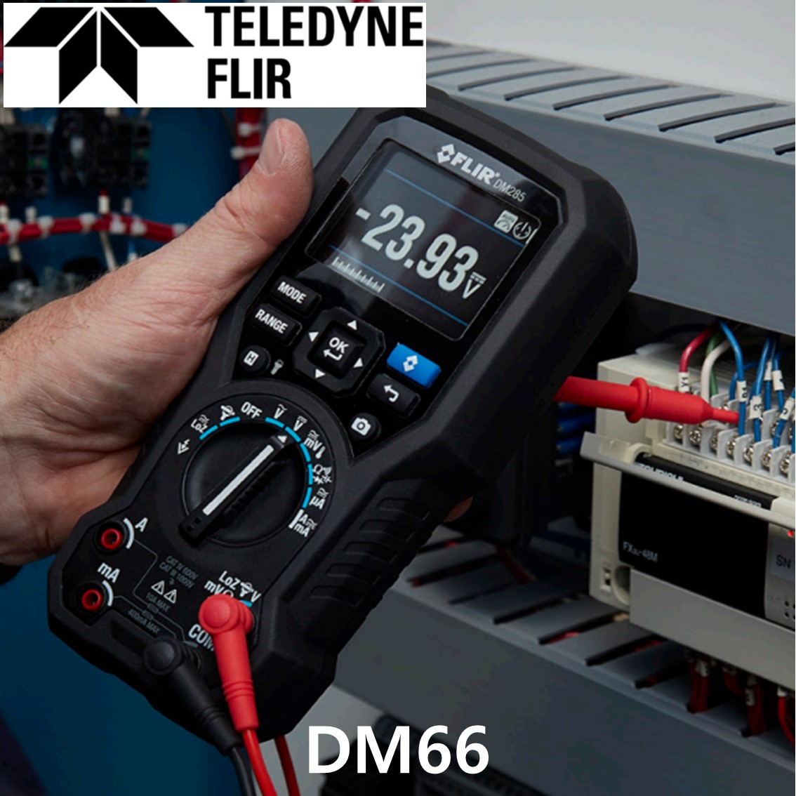 FLIR DM66 플리어 디지털 멀티미터 6000Count TRUE-RMS Digital Multimeter