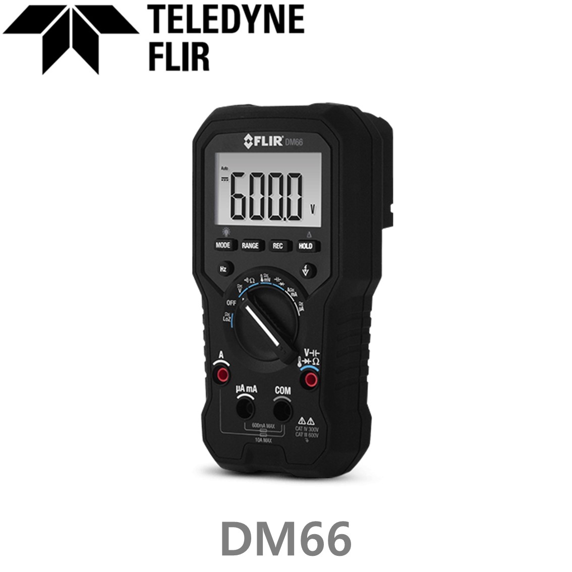 [ FLIR DM66 ] 플리어 디지털 멀티미터 6000Count TRUE-RMS Digital Multimeter