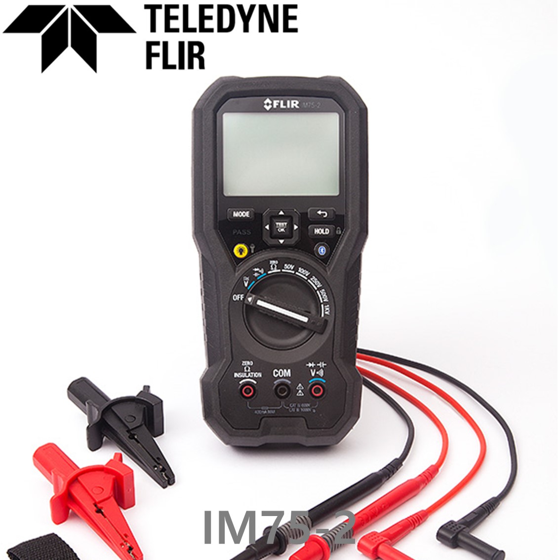 [ FLIR IM75-2 ] 플리어 절연저항계(1000V)+멀티미터(블루투스), IM75