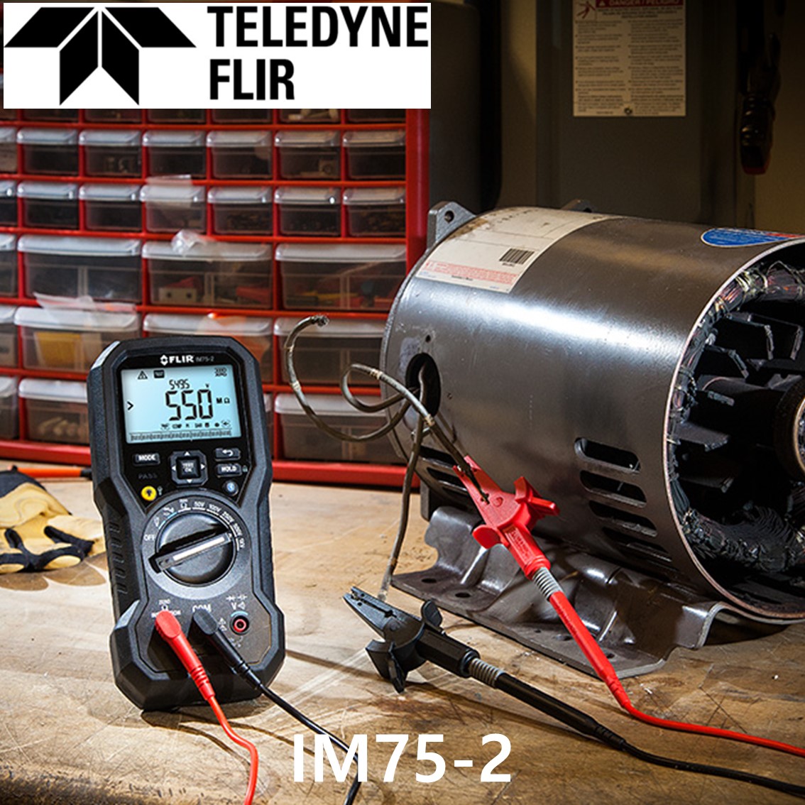FLIR IM75-2  플리어 절연저항계(1000V)+멀티미터(블루투스), IM75