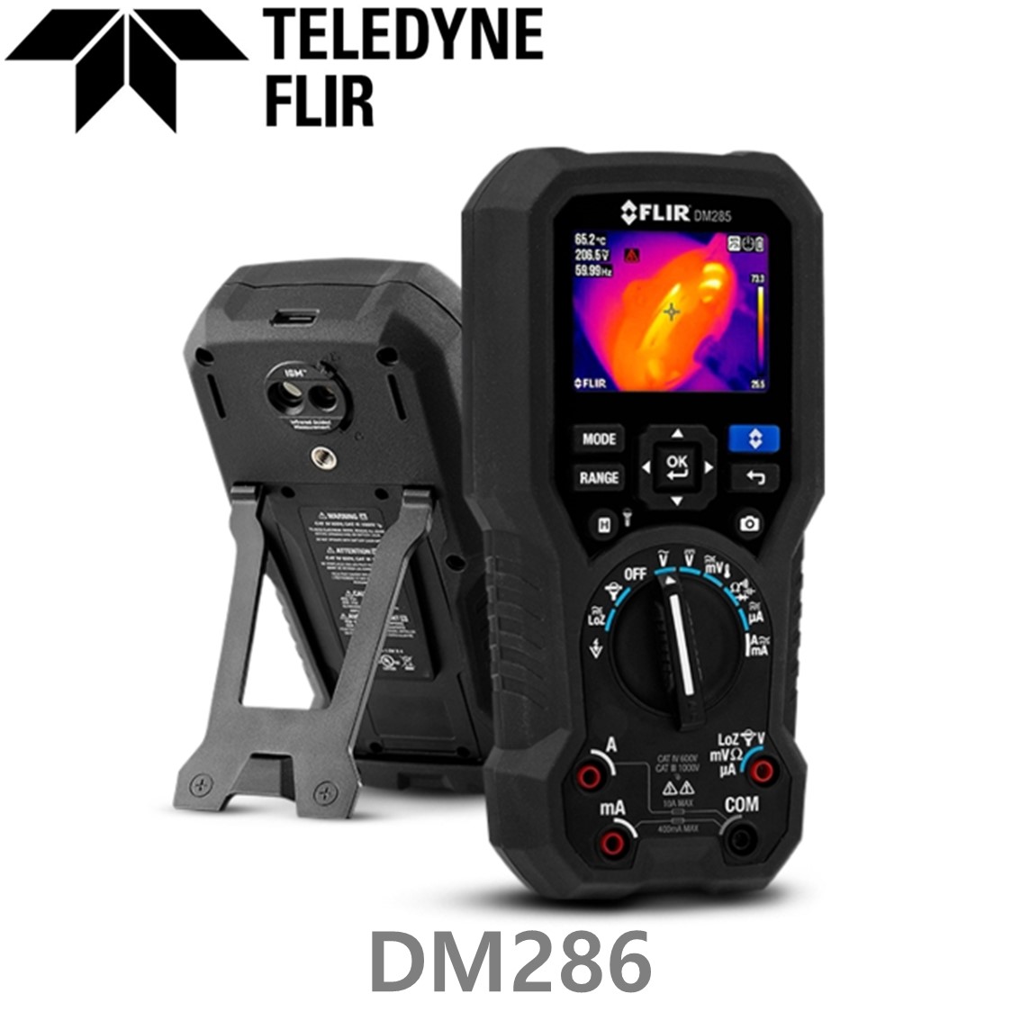 [ FLIR DM286 ] 플리어 디지털 멀티미터 + 열화상기능 (-10°C-150°C)