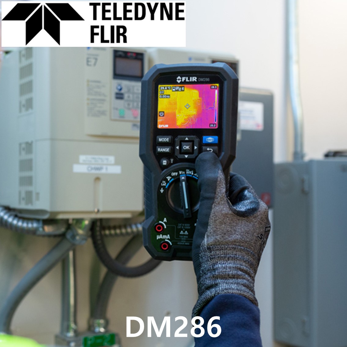 FLIR DM286  플리어 디지털 멀티미터 + 열화상기능 (-10°C-150°C)
