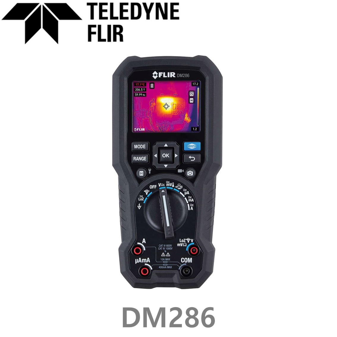 [ FLIR DM286 ] 플리어 디지털 멀티미터 + 열화상기능 (-10°C-150°C)