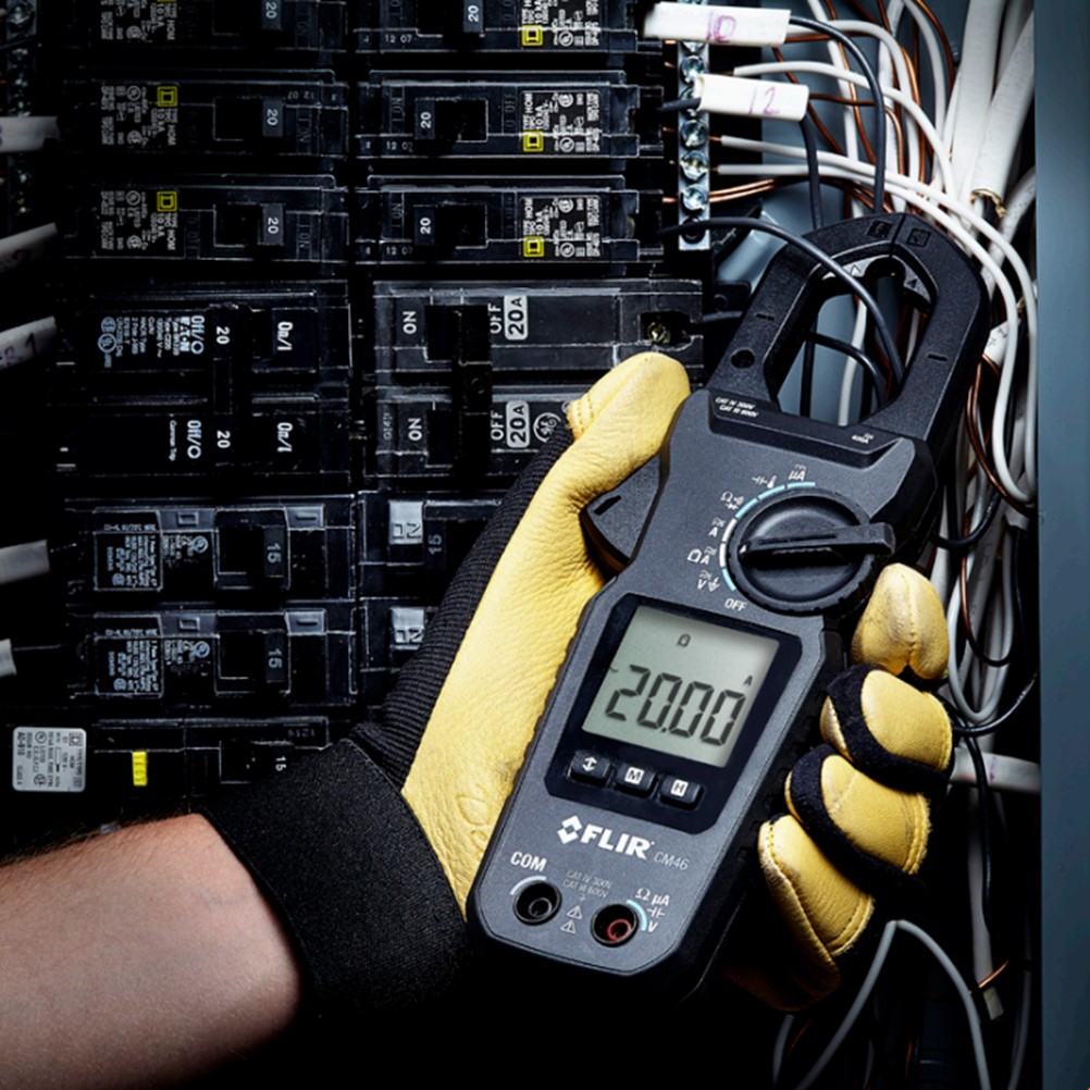 FLIR CM44 플리어 디지털 클램프미터 AC 400A, TRUE-RMS