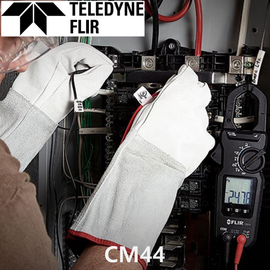 FLIR CM44  플리어 디지털 클램프미터 AC 400A, TRUE-RMS